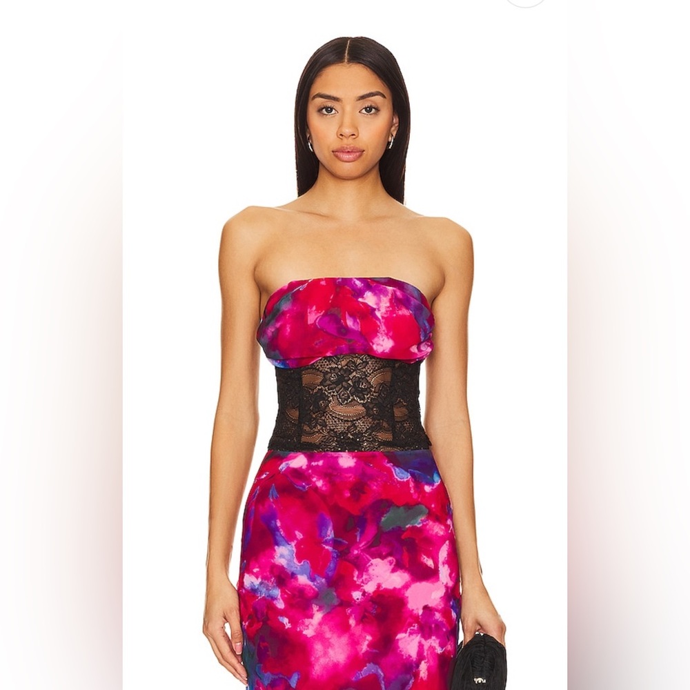 NWT LOVERS AND FRIENDS Phoenix Top in Welling Floral Multi, size S